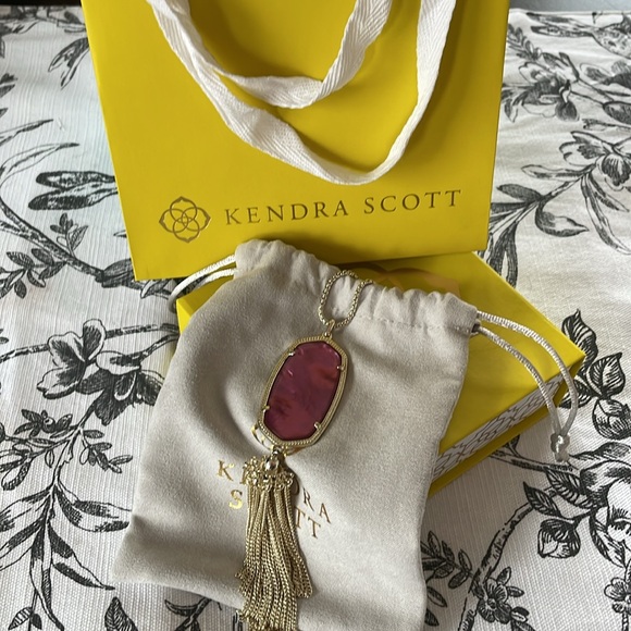 NWT Kendra Scott Azalea Stone Statement Necklace - Picture 1 of 5